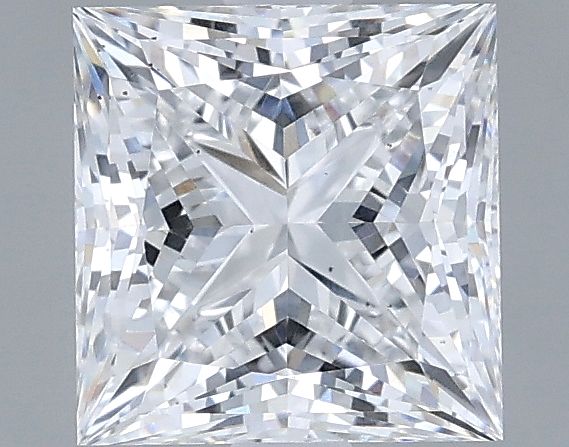 1.74 ct. princess Lab Grown Diamond front image