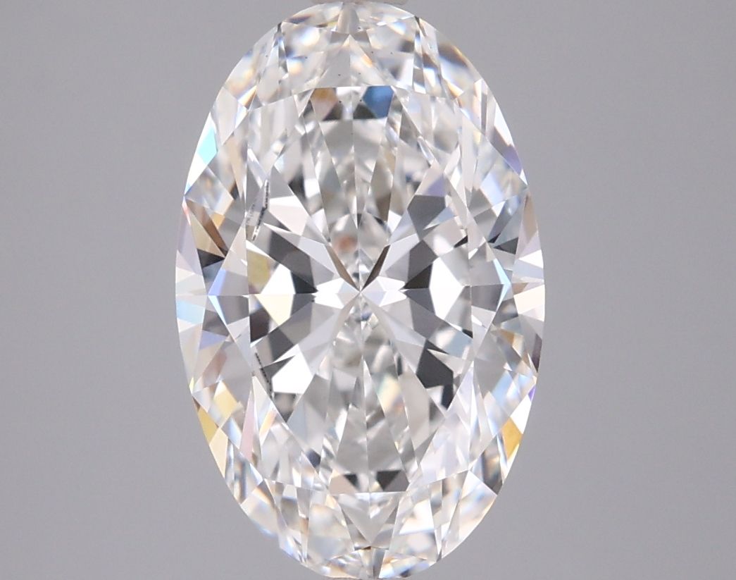 3.04 ct. oval Lab Grown Diamond front image