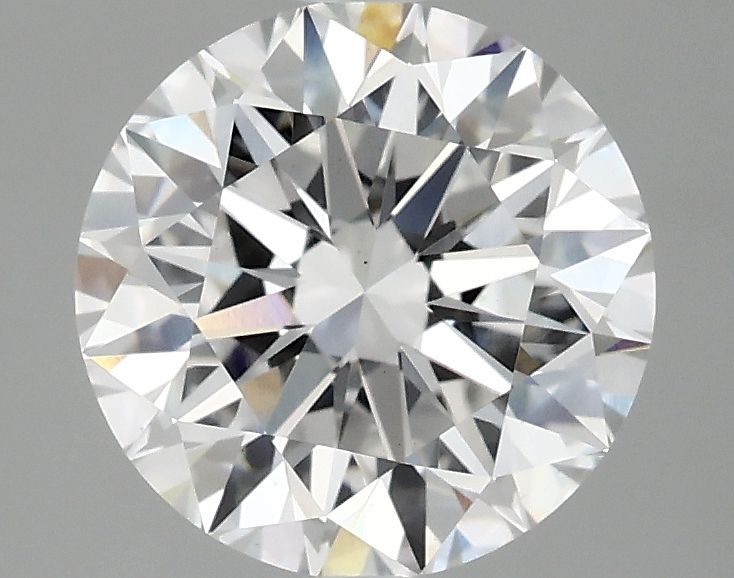2.54 ct. round Lab Grown Diamond front image