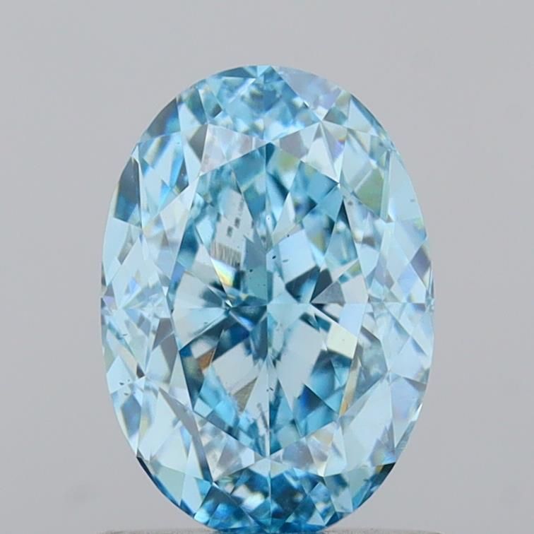 1.53 ct. oval Lab Grown Diamond front image
