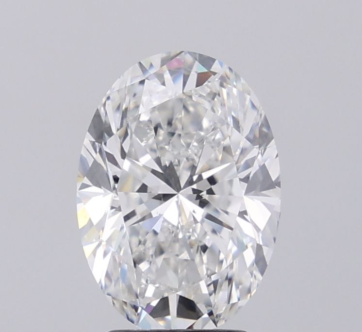 3.08 ct. oval Lab Grown Diamond front image