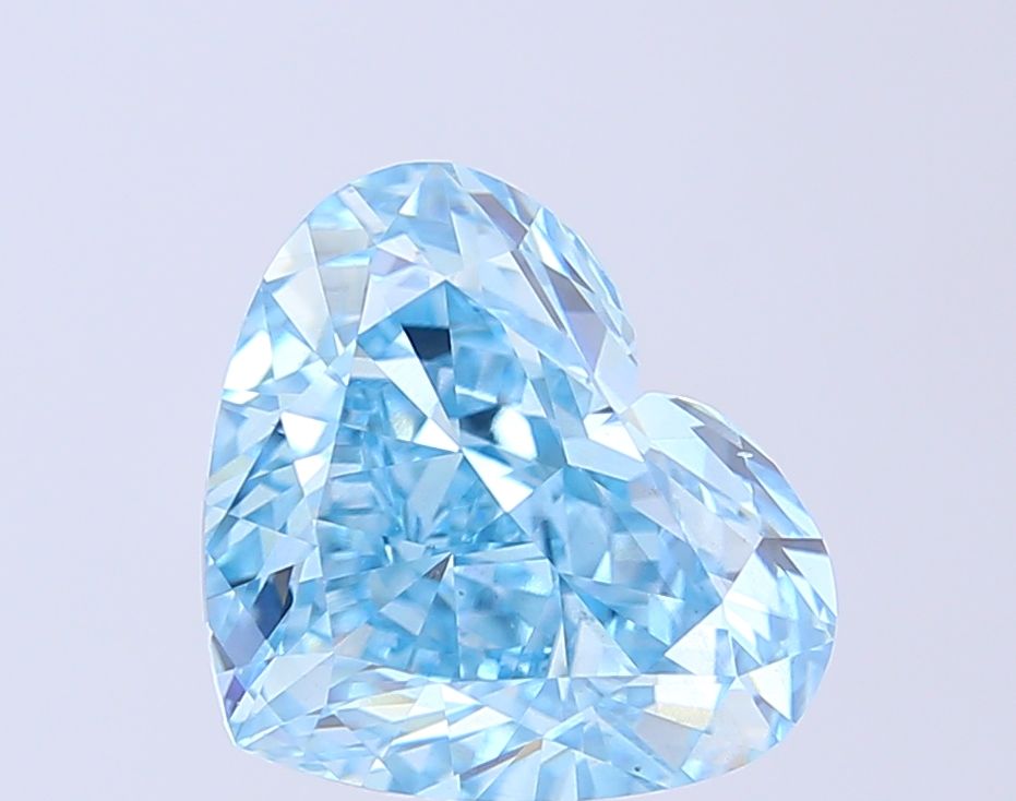 5.03 ct. heart Lab Grown Diamond front image