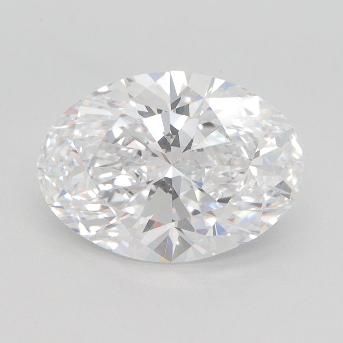 3.08 ct. oval Lab Grown Diamond front image