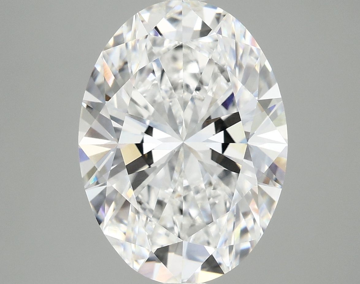 5.02 ct. oval Lab Grown Diamond front image