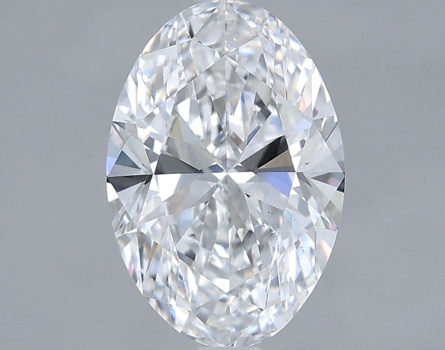 2.01 ct. oval Lab Grown Diamond front image