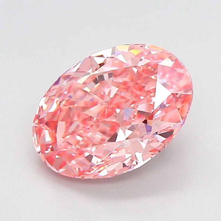 2.09 ct. oval Lab Grown Diamond front image