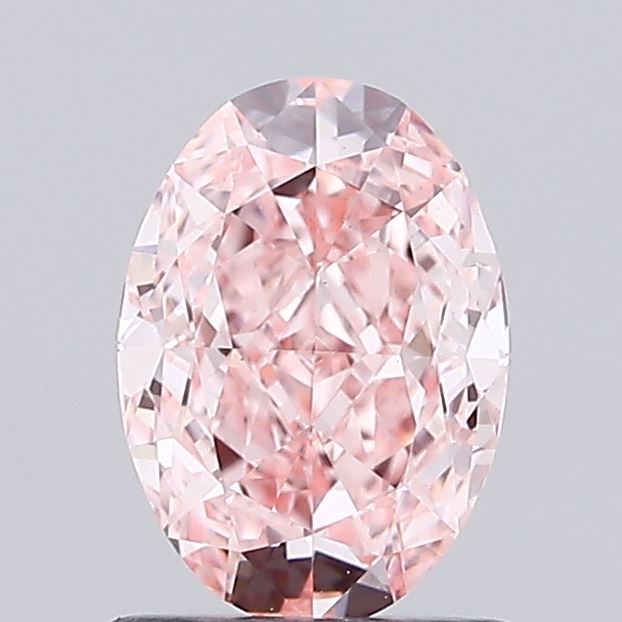 1.09 CT Fancy Vivid Pink OVAL