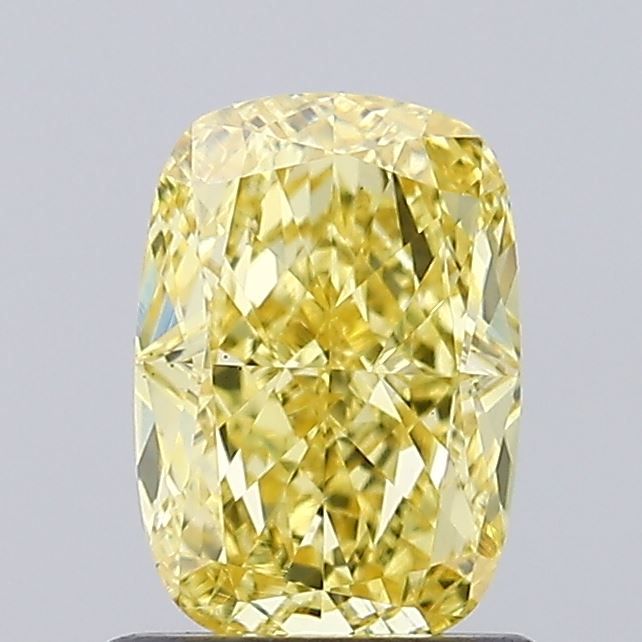 1.05 CT Fancy Intense Yellow CUSHION MODIFIED