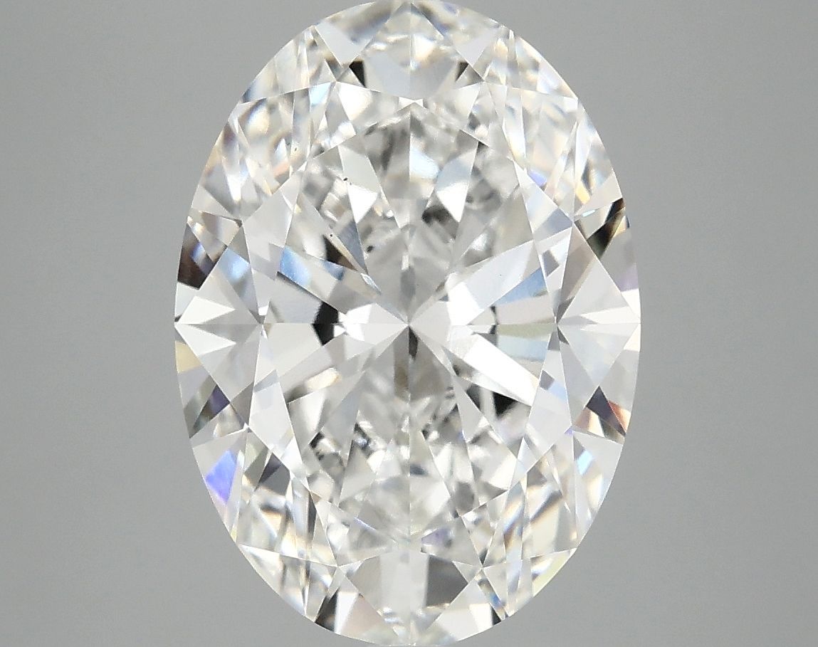 5.05 ct. oval Lab Grown Diamond front image