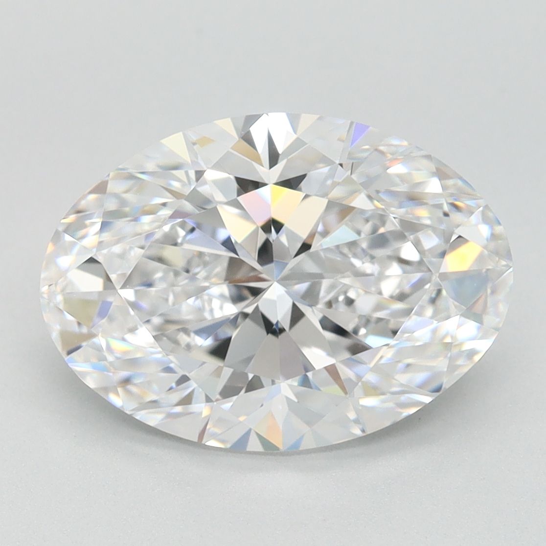 3.05 ct. oval Lab Grown Diamond front image