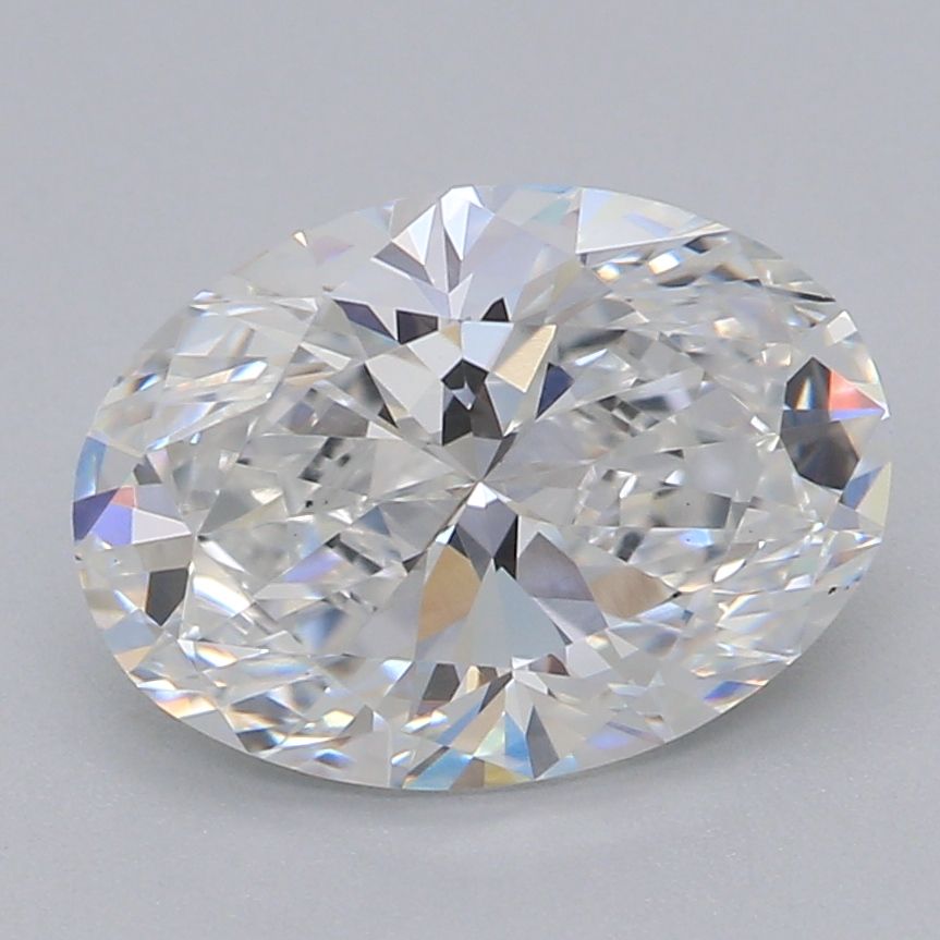 1.58 ct. oval Lab Grown Diamond front image