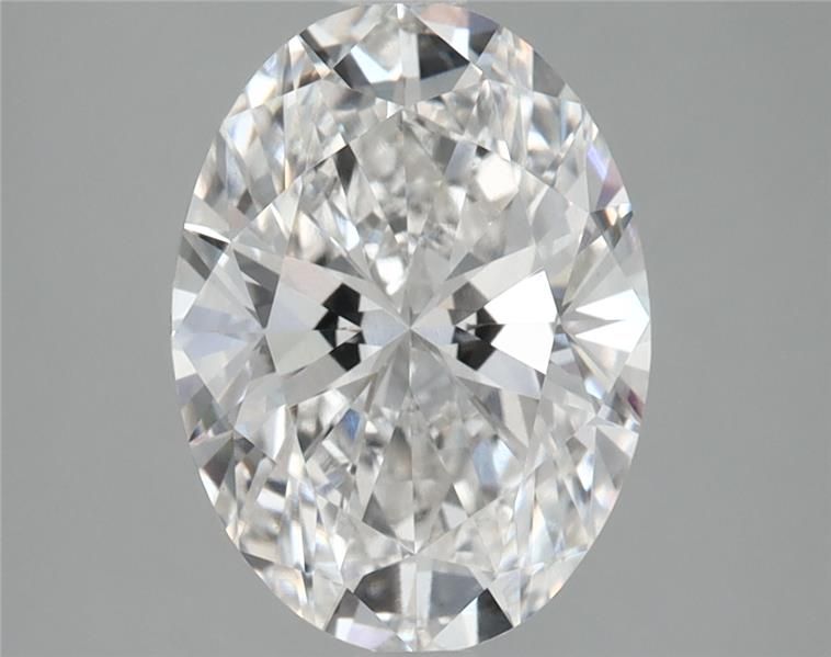 2.77 ct. oval Lab Grown Diamond front image
