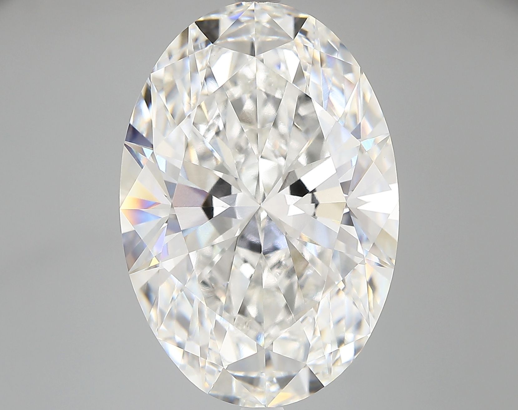 9.09 ct. oval Lab Grown Diamond front image