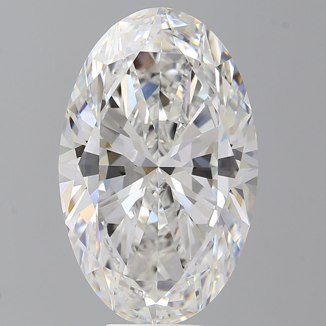10.07 ct. oval Lab Grown Diamond front image