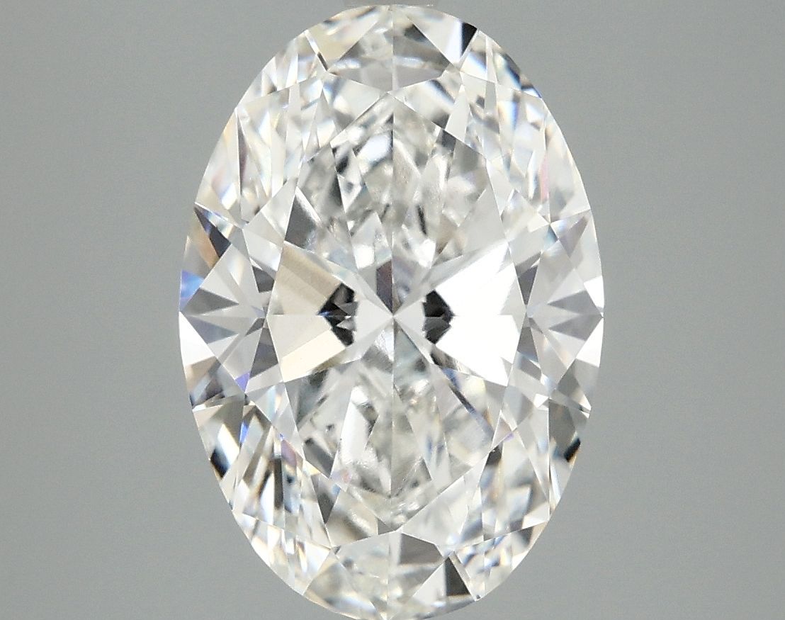 4.10 ct. oval Lab Grown Diamond front image