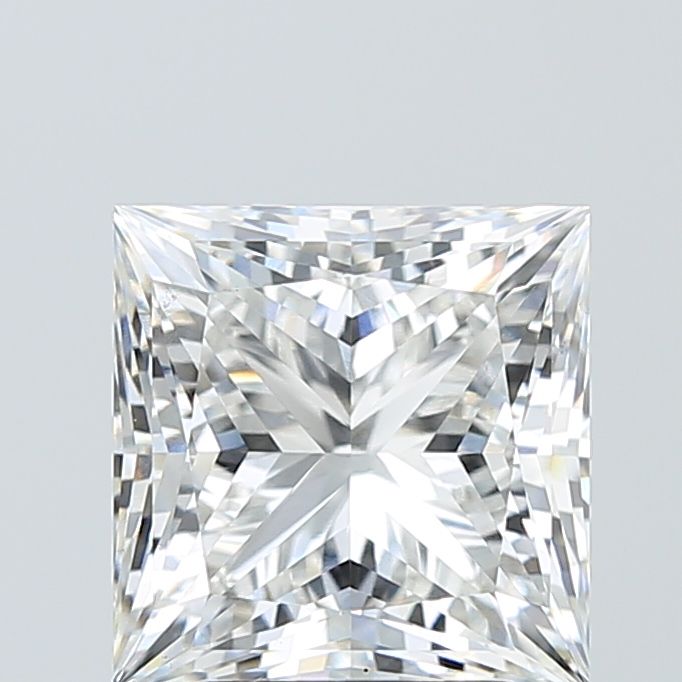 4.06 ct. princess Lab Grown Diamond front image