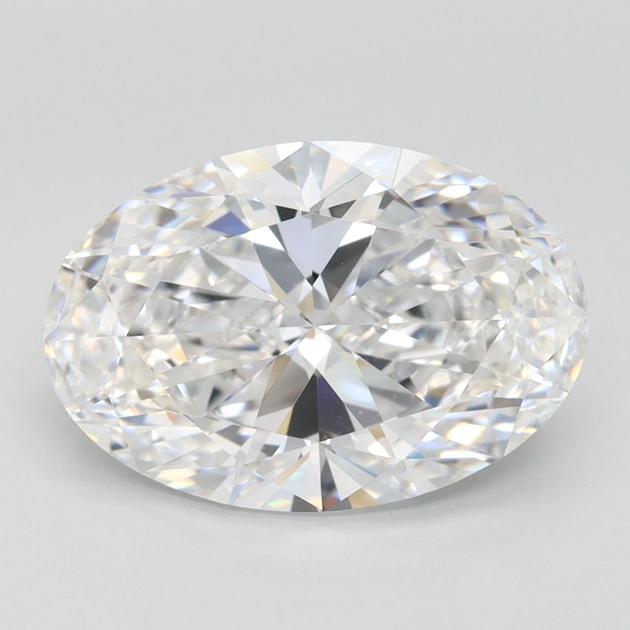 3.55 ct. oval Lab Grown Diamond front image