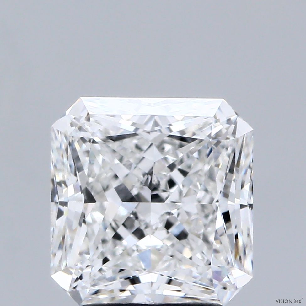 2.42 ct lab-grown Square radiant Diamond