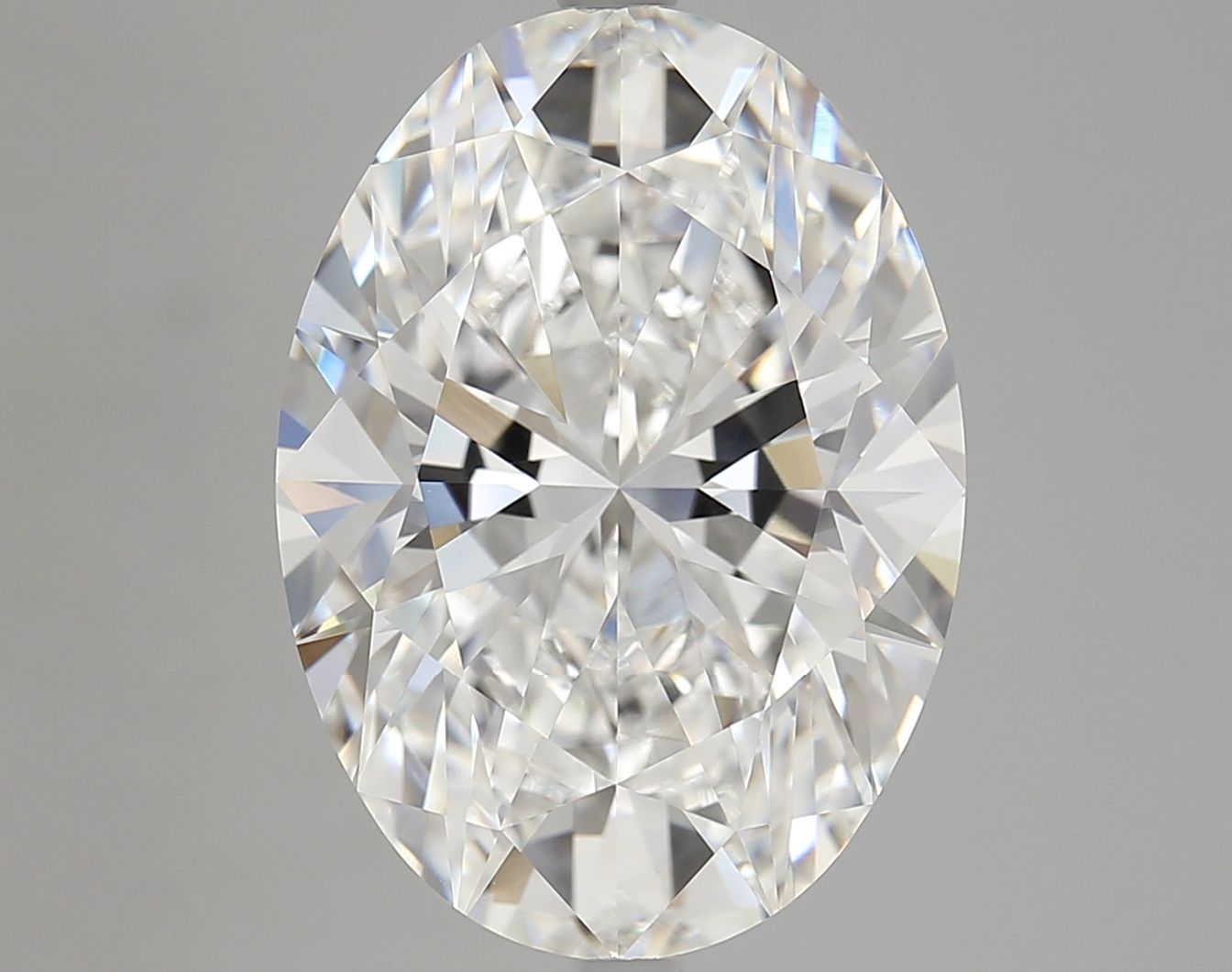 8.02 ct. oval Lab Grown Diamond front image