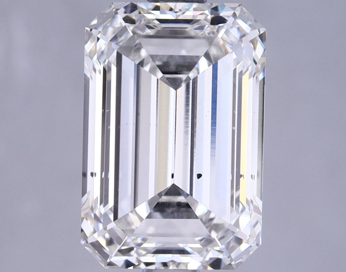 2.80 ct. emerald Lab Grown Diamond front image