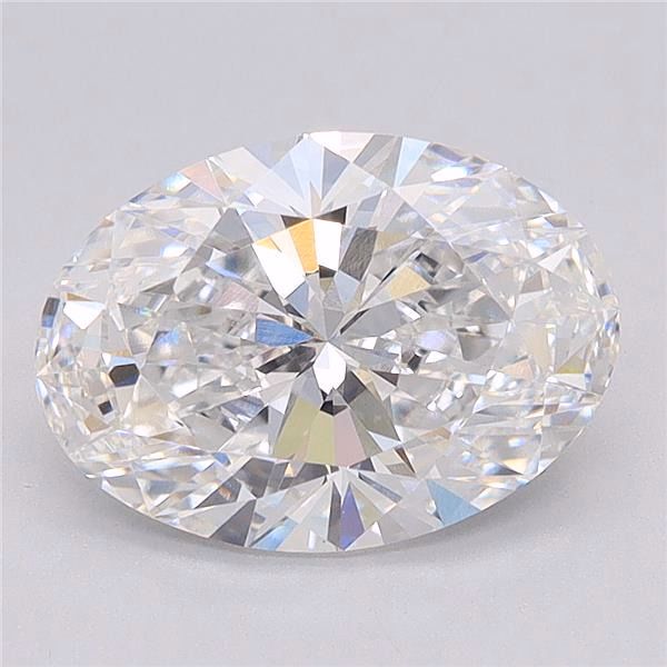 2.91 ct. oval Lab Grown Diamond front image