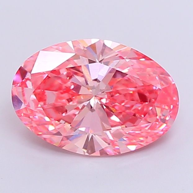 4.13 ct. oval Lab Grown Diamond front image