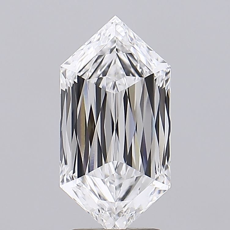 3.25 ct lab-grown Hexagonal Diamond