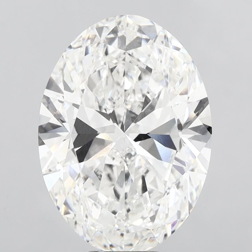 10.22 ct. oval Lab Grown Diamond front image