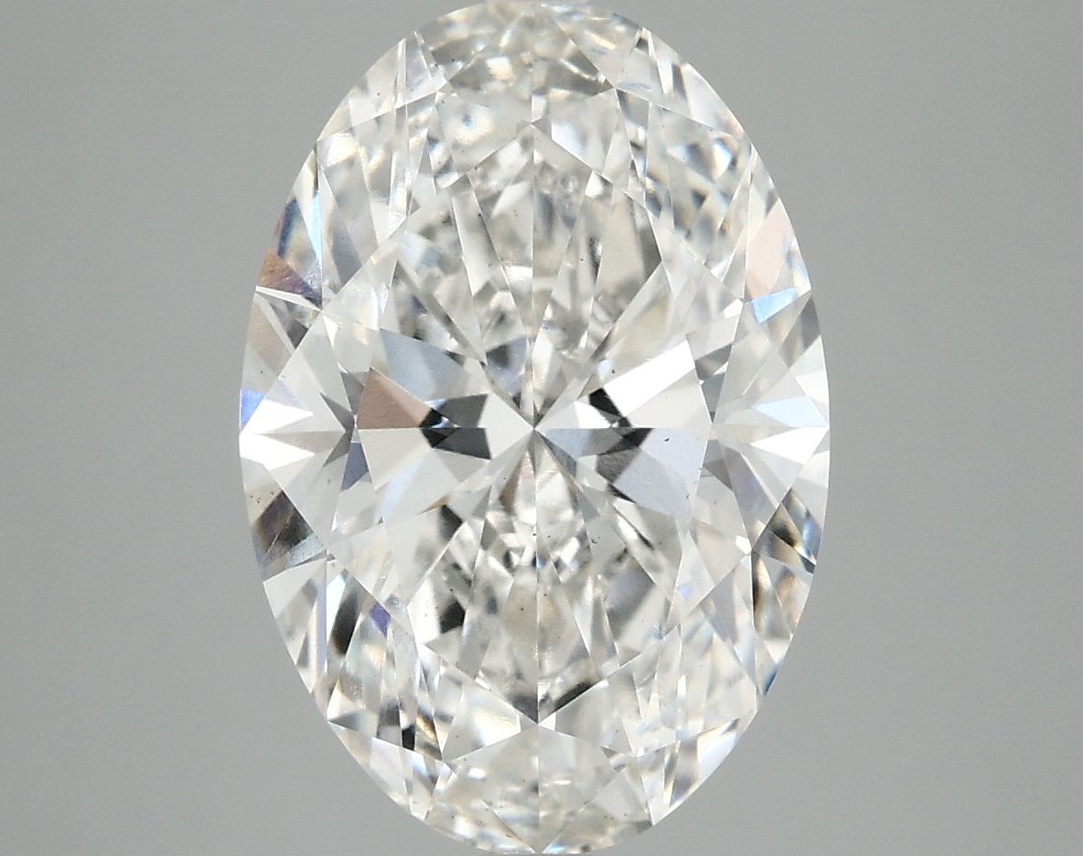 5.06 ct. oval Lab Grown Diamond front image