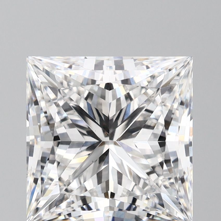 5.04 ct. princess Lab Grown Diamond front image