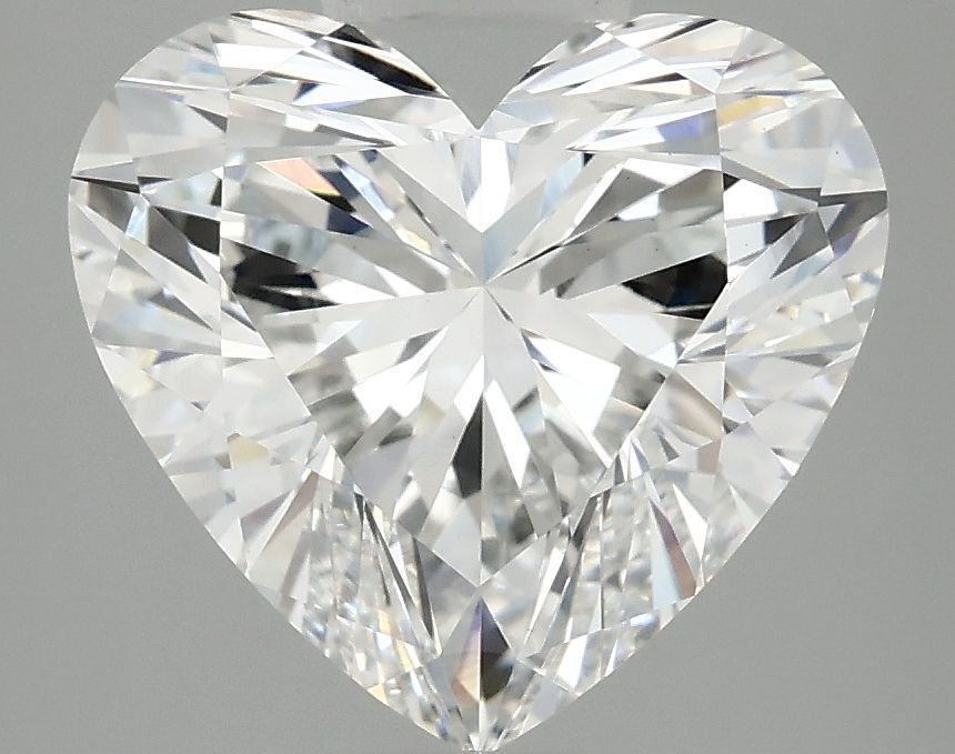 3.96 ct. heart Lab Grown Diamond front image