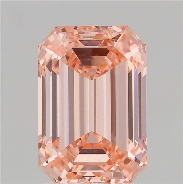 2.72 ct. emerald Lab Grown Diamond front image