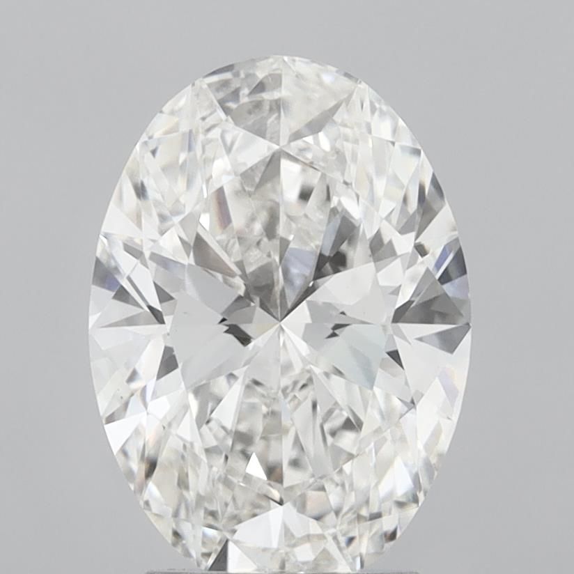 3.08 ct. oval Lab Grown Diamond front image