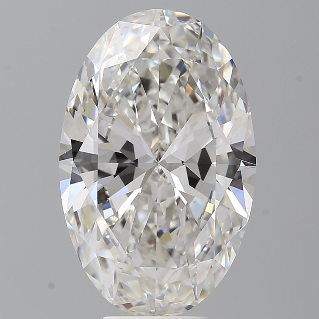 8.09 ct. oval Lab Grown Diamond front image