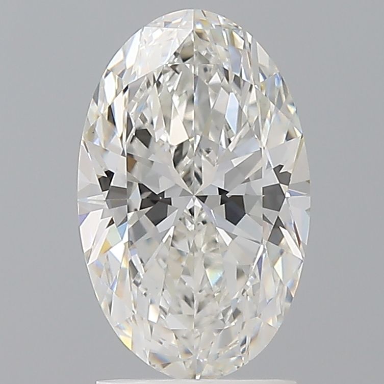 2.10 ct. oval Lab Grown Diamond front image