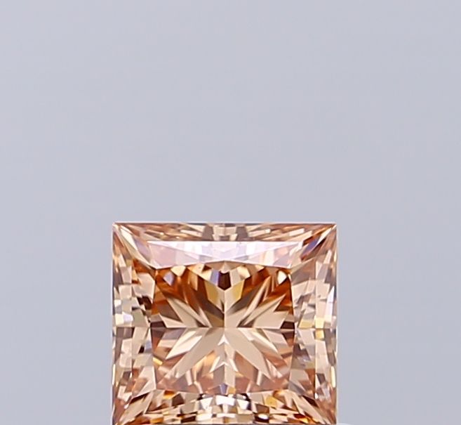 1.01 CT Fancy Orange Brown PRINCESS