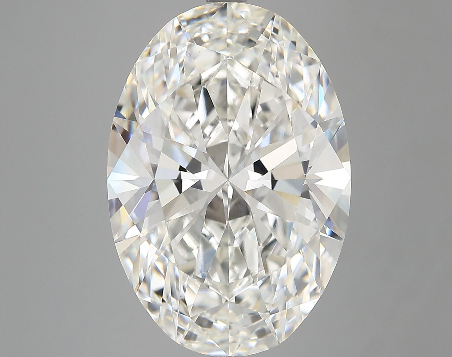 8.08 ct. oval Lab Grown Diamond front image