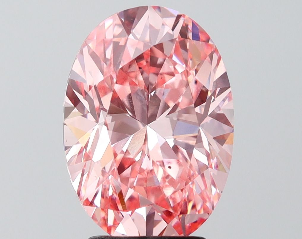 4.01 ct. oval Lab Grown Diamond front image