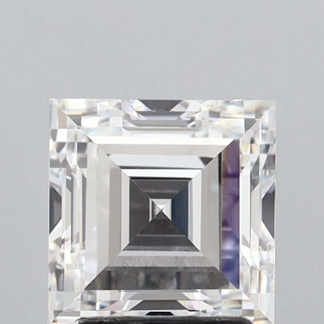 2.5 ct lab-grown Square radiant Diamond