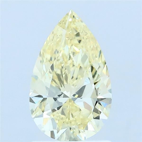 1.08 CT Fancy Yellow PEAR