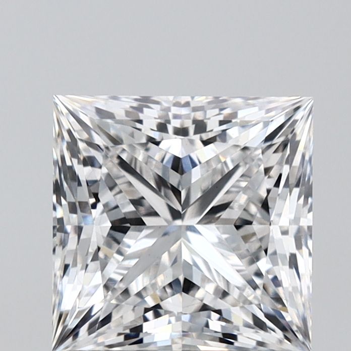 1.45 ct. princess Lab Grown Diamond front image