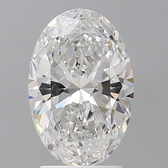 2.59 ct. oval Lab Grown Diamond front image