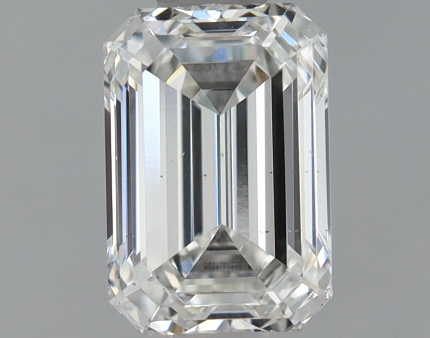 0.84 ct. emerald Lab Grown Diamond front image