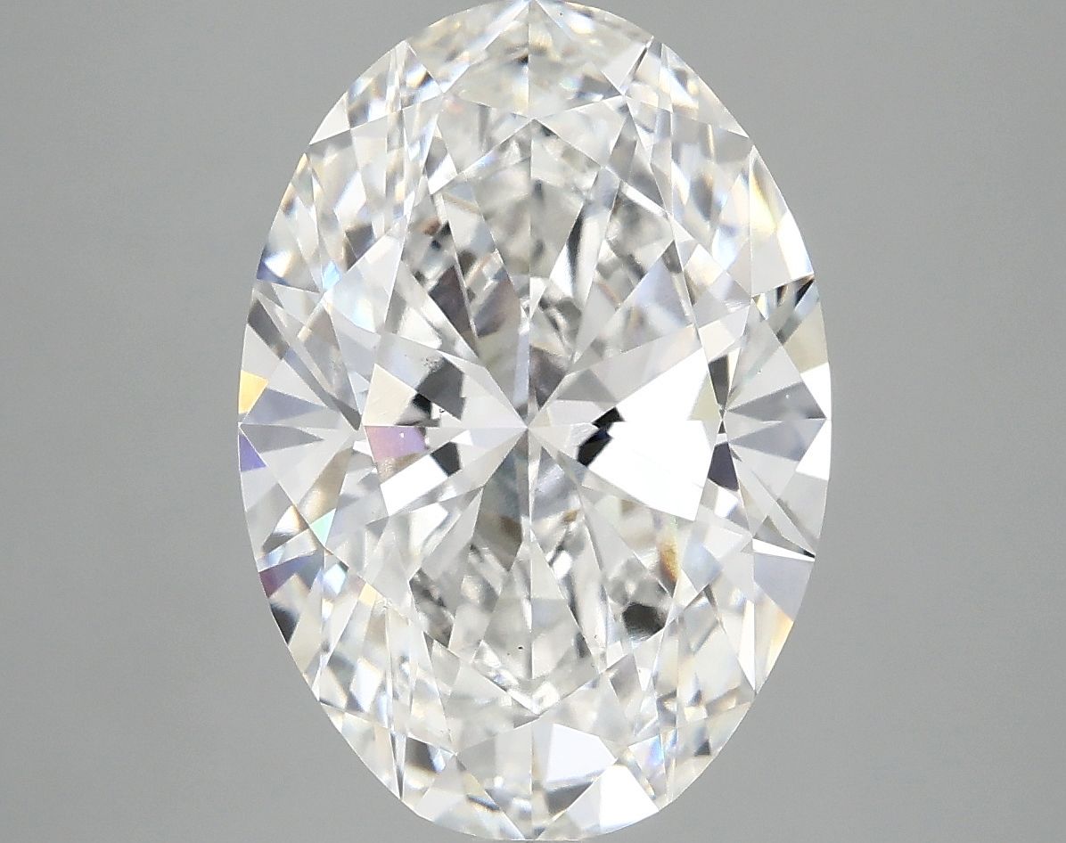 5.09 ct. oval Lab Grown Diamond front image