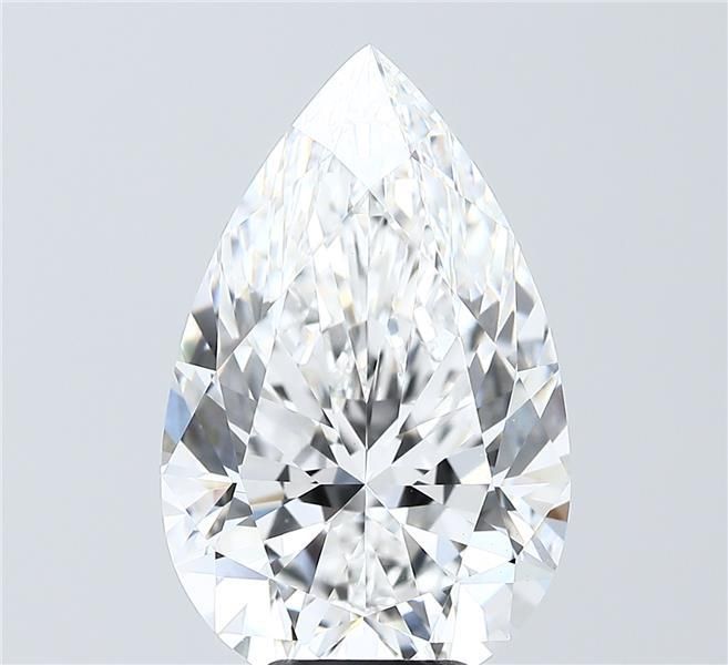 8.08 ct. pear Lab Grown Diamond front image