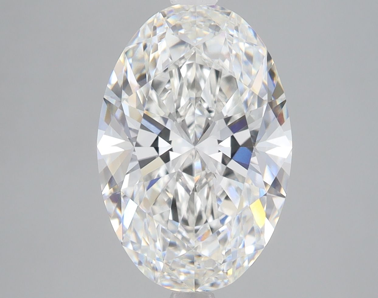 4.01 ct. oval Lab Grown Diamond front image