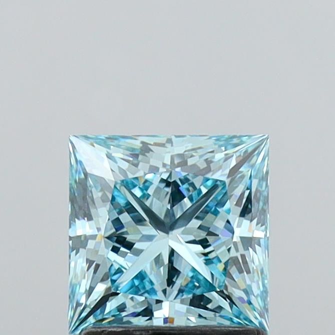 1.44 CT Fancy Vivid Blue PRINCESS
