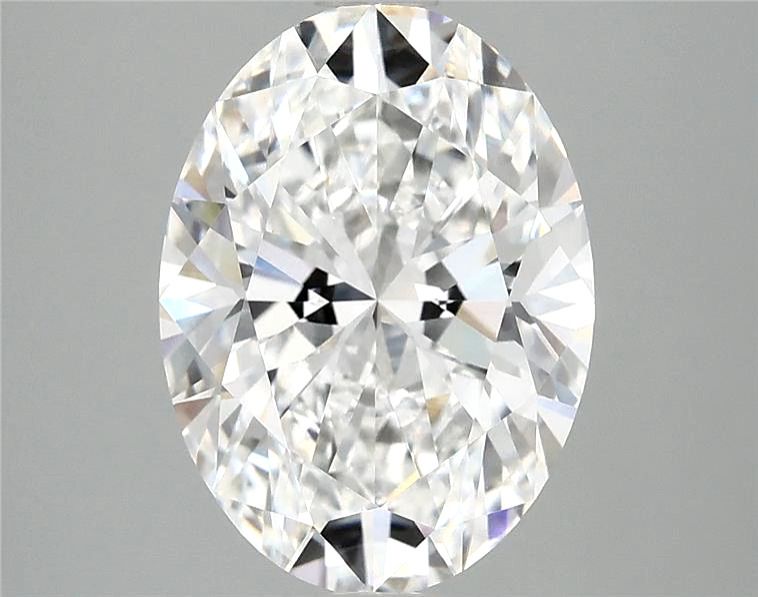 4.10 ct. oval Lab Grown Diamond front image