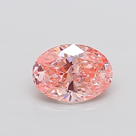 0.95 CT Fancy Vivid Pink OVAL