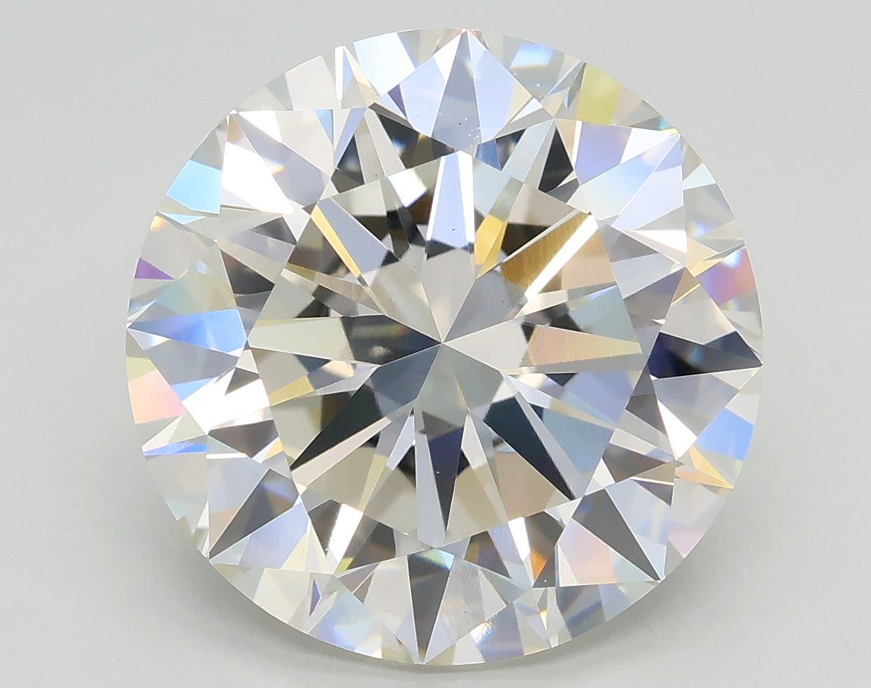7.02 ct. round Lab Grown Diamond front image